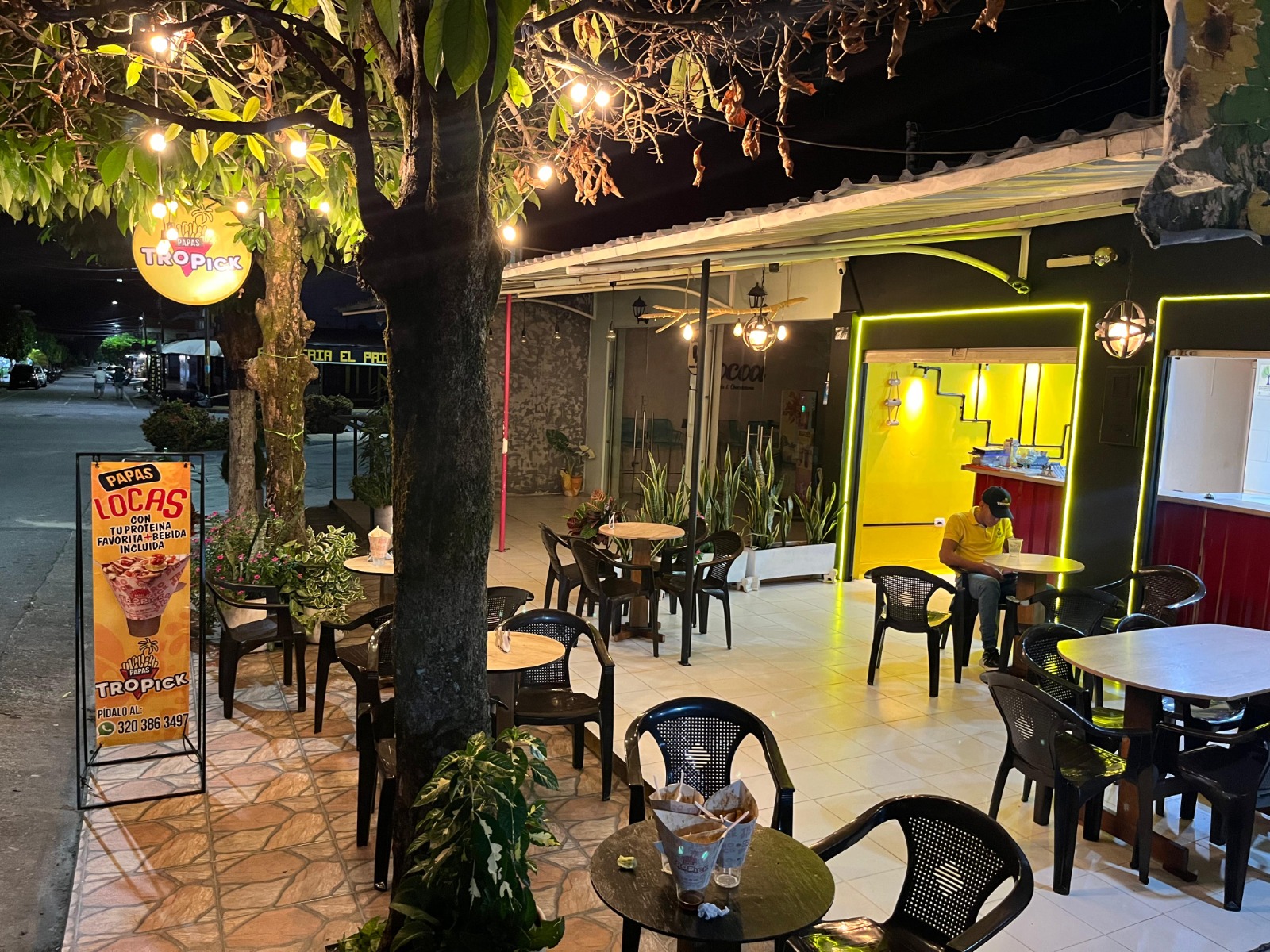 Interior del restaurante